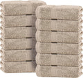 White Classic Wealuxe Taupe Hand Towels by WhiteClassic
