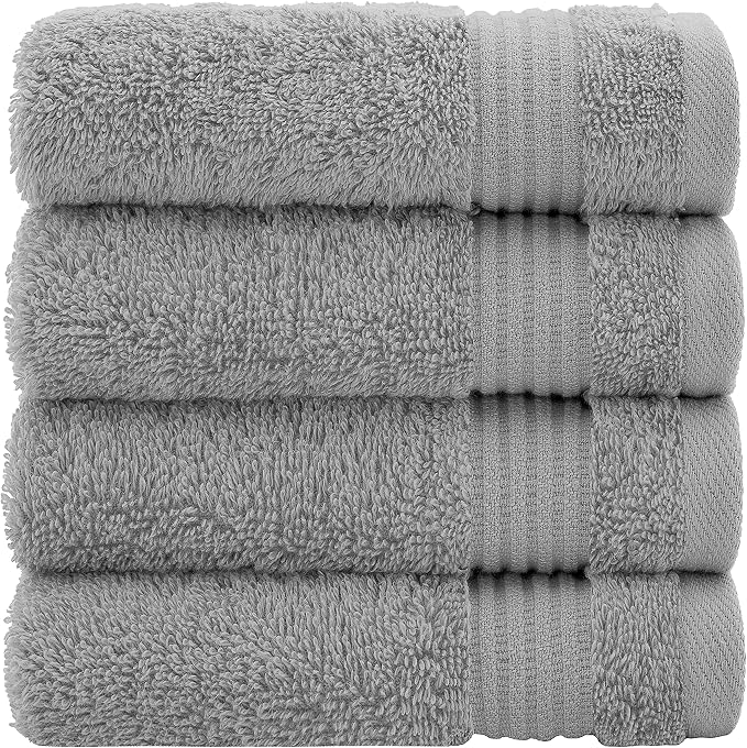 Cotton Paradise 100% Cotton Turkish Towel Set, Soft Absorbent Quick Dry by UNITEDHOMETEXTILE