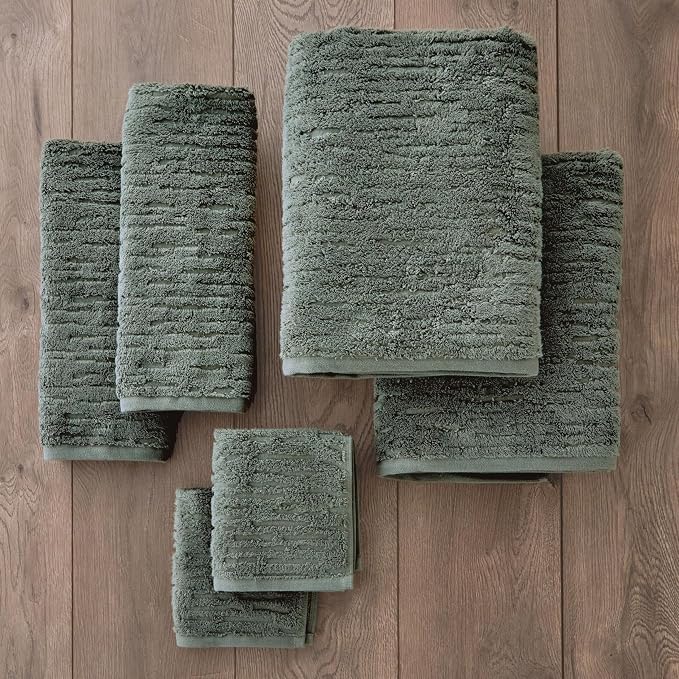 SKL Home CloudSoft Bath Towel Set, 100% Cotton Luxury, 2 hand towels, 2 - Image 2