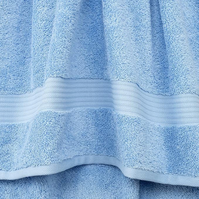 Cotton Paradise 100% Cotton Turkish Towel Set, Soft Absorbent Quick Dry - Image 4