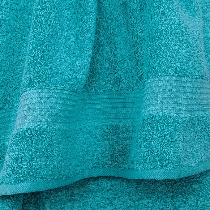 Cotton Paradise 100% Cotton Turkish Towel Set, Soft Absorbent Quick Dry - Image 4