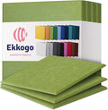 Acoustic Panels 12-Pack Soundproof Wall 12"X12"X0.4" - High Density Sound Dampening [Gin Green Square]