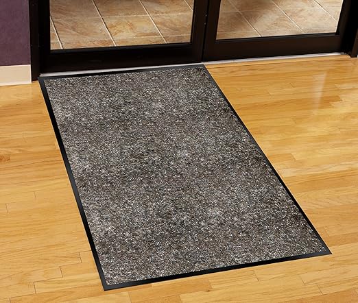 Guardian Silver Series Indoor Walk-Off Floor Mat, Vinyl/Polypropylene, 4'x60', Sable