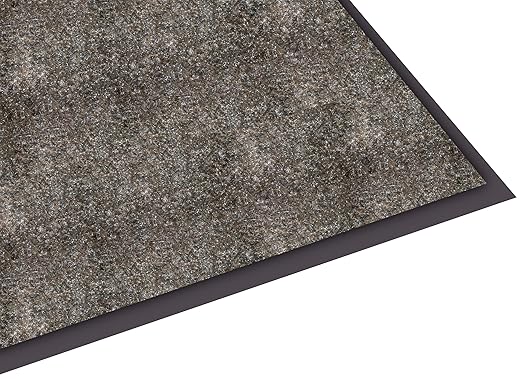 Guardian Silver Series Indoor Walk-Off Floor Mat, Vinyl/Polypropylene, 4'x60', Sable