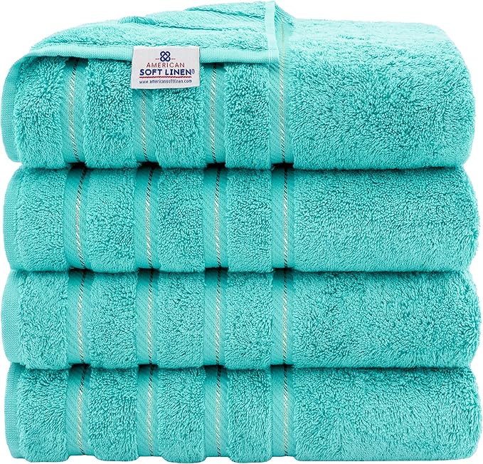 American Soft Linen 100% Cotton Luxury Turkish Towels by AmericanSoftLinen