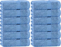 White Classic Light Blue Hand Towels by WhiteClassic