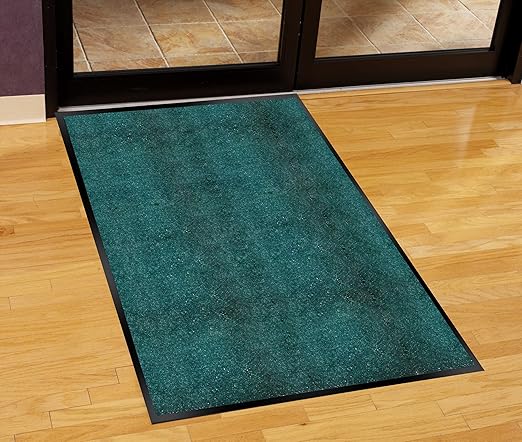 Guardian Silver Series Indoor Walk-Off Floor Mat, Vinyl/Polypropylene, 4'x60', Green