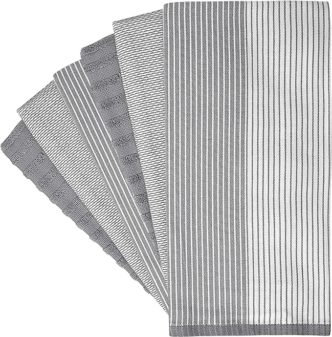 Premium Kitchen Towels 6 Pack 100% Cotton - Image 3