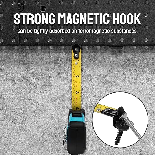 DURATECH 12FT Magnetic Double-Sided Tape Measure, Easy Read Measuring - Image 5