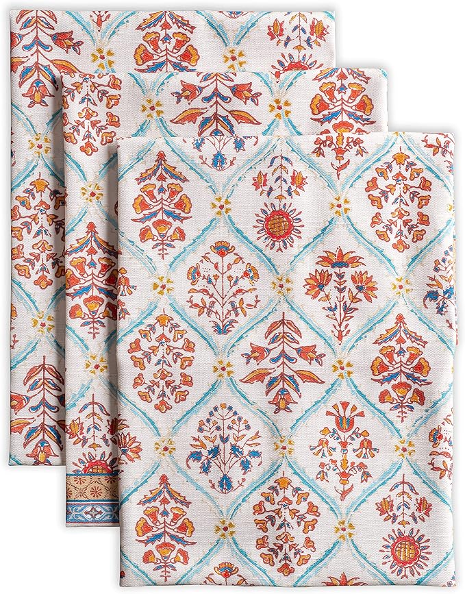 Maison d' Hermine Kitchen Towels Set of 3 Reusable 100% Cotton 27.50" x 20" by MaisondHermine
